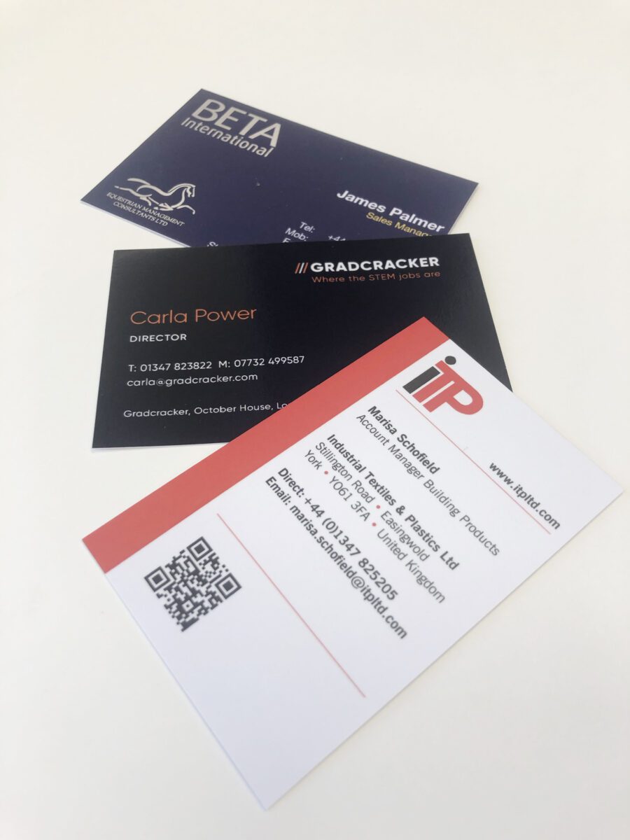 selection of business cards